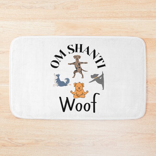 Item preview, Om Shanti Woof – Zen Yoga Dogs Meditating in Style designed and sold by Fredster1966.