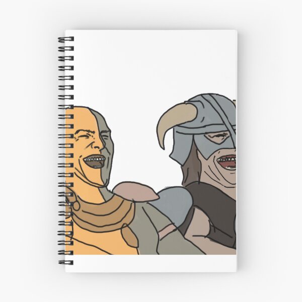 Item preview, Skyrim- Dovhakiin laughing designed and sold by PEDVKN.
