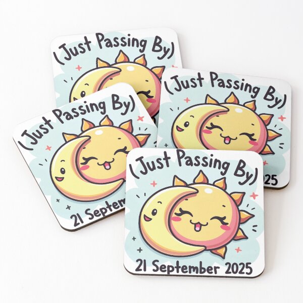 Item preview, De paso | Diseño de fecha para el 21 de septiembre de 2025 | Tipografía minimalista e informal designed and sold by PaintedPixels01.