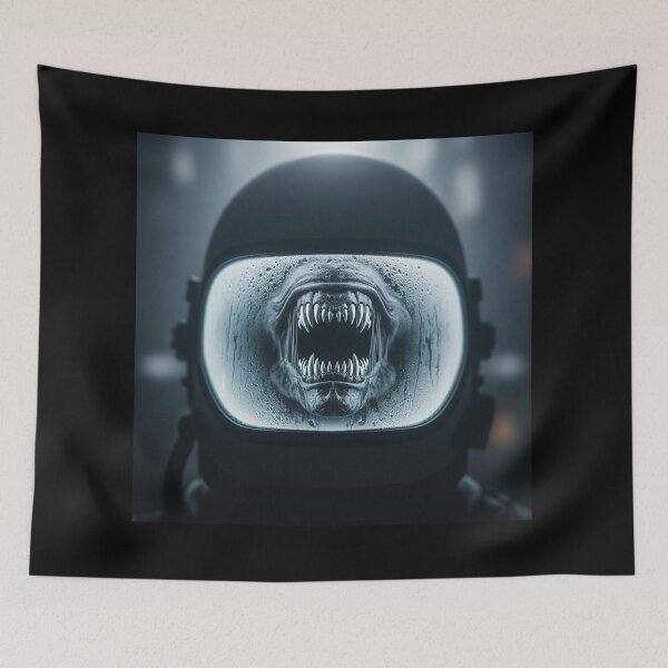 Item preview, Alien Xenomorph Reflection designed and sold by MidnightMovieRB.