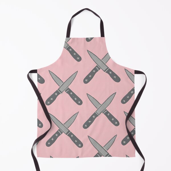 Item preview, Edgy Knife Pattern on Pink designed and sold by SassyArtistry.