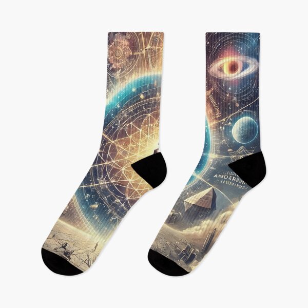 Item preview, Meditative mind unlocks the universe's sacred geometry designed and sold by The Cosmic Nexus.