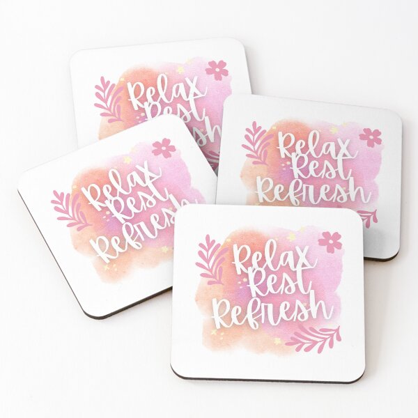 Item preview, Relax Rest Refresh designed and sold by BlueBerryHour.