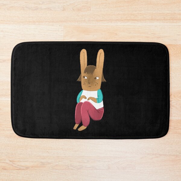 Item preview, Rabbit Sitting and Looking Apprehensive designed and sold by jasmineberry.