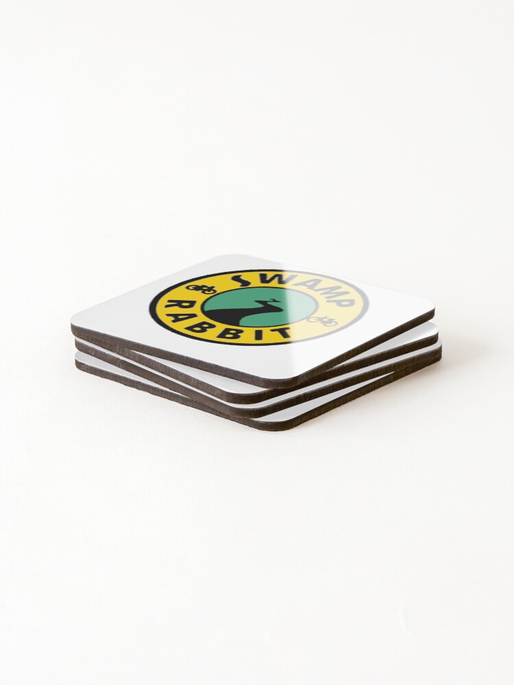 Thumbnail 4 of 5, Coasters (Set of 4), Swamp Rabbit Trail designed and sold by SwampfoxDesign.