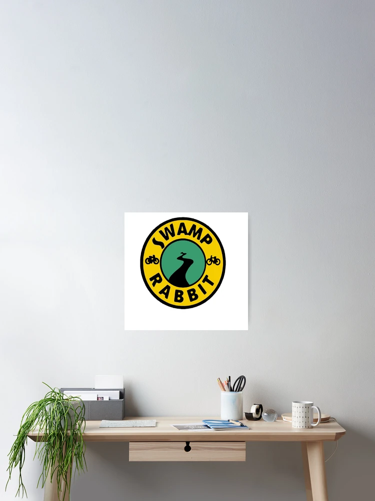 Thumbnail 2 of 3, Poster, Swamp Rabbit Trail designed and sold by SwampfoxDesign.