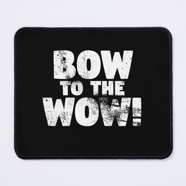 Item preview, BOW to the WOW! White Grunge Text designed and sold by GeeThang.