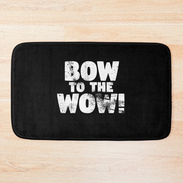 Item preview, BOW to the WOW! White Grunge Text designed and sold by GeeThang.