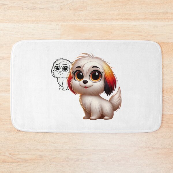 Item preview, Coton De Tulear Puppy Duo designed and sold by Sillytoe.