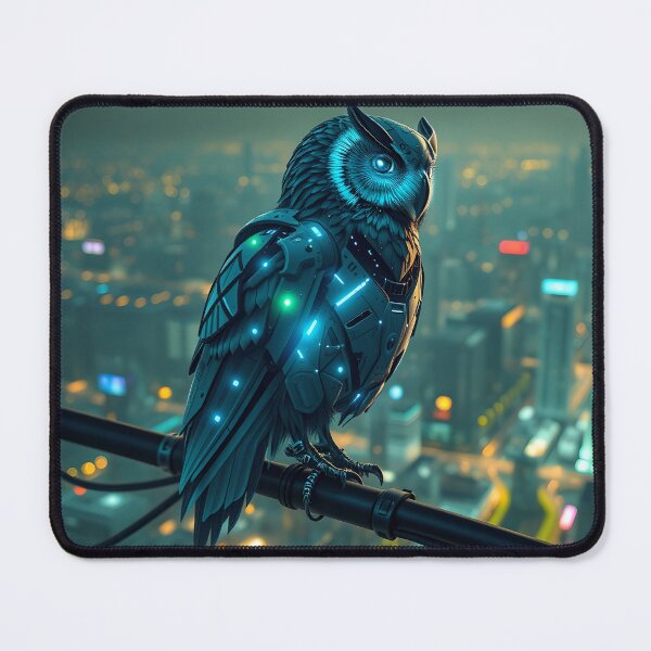 Item preview, Cyberpunk Owl designed and sold by Sagless.