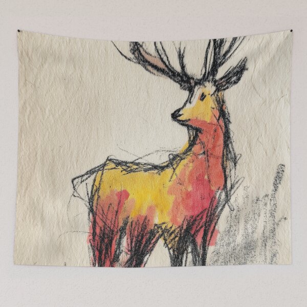 Item preview, Brushstroke Buck designed and sold by CHCOfficial.
