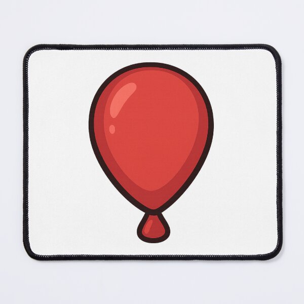 Item preview, Red Balloon Cartoon – Minimalist Emotional Design designed and sold by CanSparkleArt.