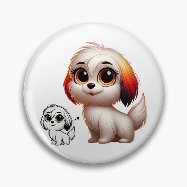 Item preview, Coton De Tulear Glow Up designed and sold by Sillytoe.