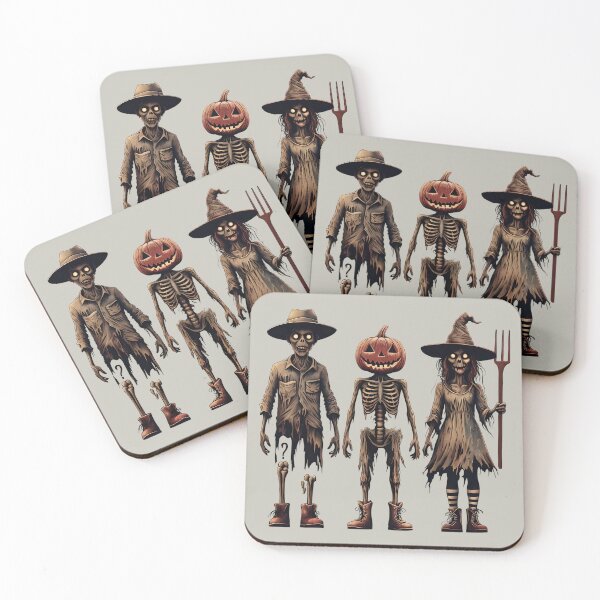 Item preview, Zombie Trio - Halloween designed and sold by NightTimeJ.