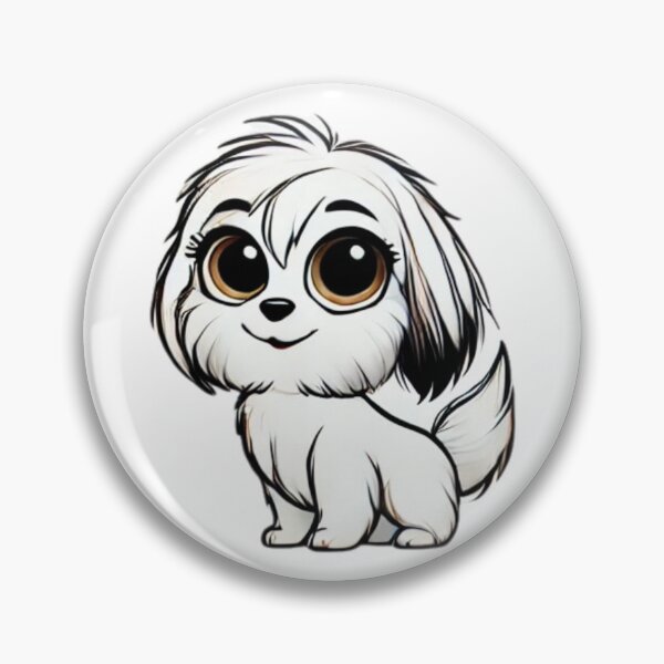 Item preview, Coton De Tulear Line Art designed and sold by Sillytoe.