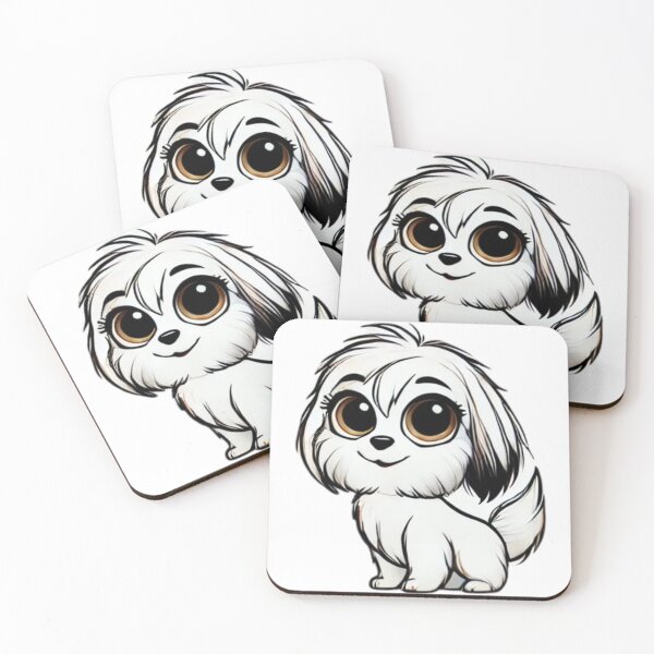 Item preview, Coton De Tulear Line Art designed and sold by Sillytoe.