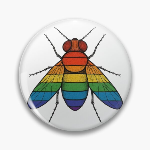 Item preview, Rainbow Queer Fly designed and sold by StateofQueer.