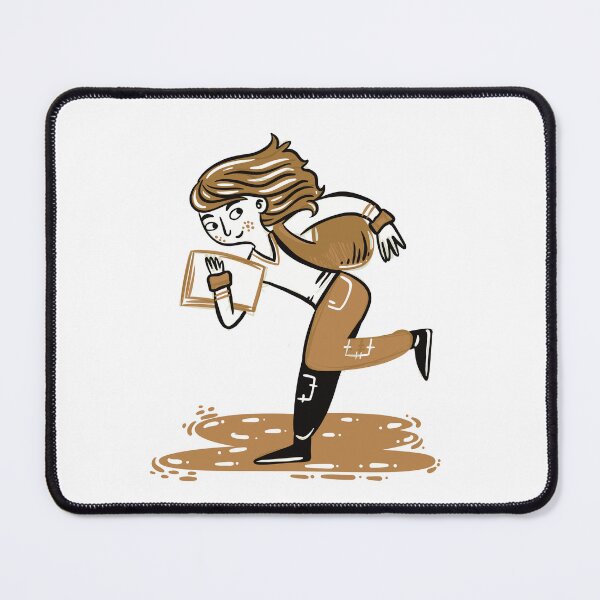 Item preview, Girl Running With Papers designed and sold by jasmineberry.