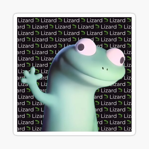 Item preview, Lizard Lizard Lizard – Funny Elio-Inspired Design designed and sold by OddlyGood99.