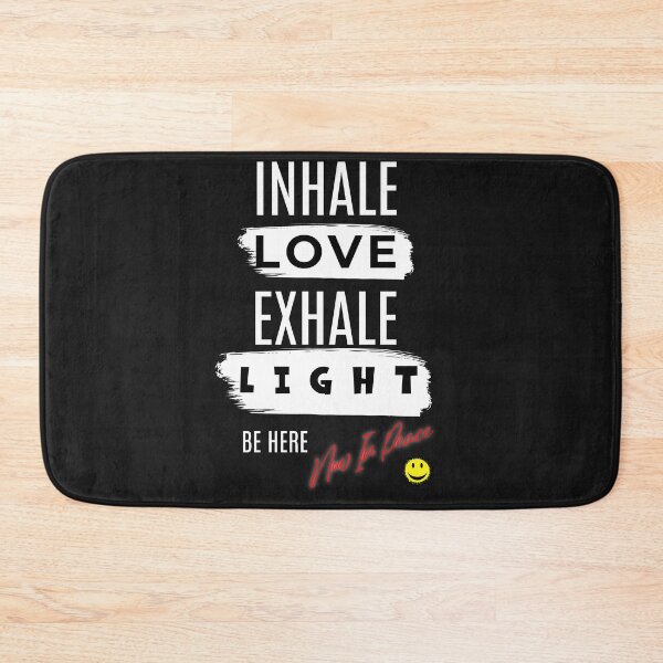 Item preview, Inhale Love, Exhale Light – Be Here Mindful  Peace Breathing Tee designed and sold by AATGShop.