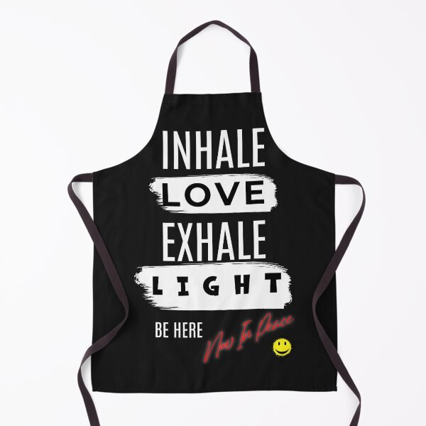Item preview, Inhale Love, Exhale Light – Be Here Mindful Peace Breathing Tee designed and sold by AATGShop.