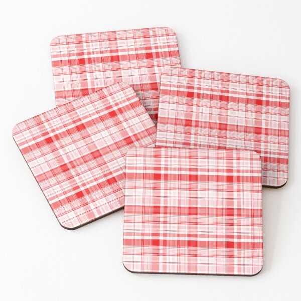 Item preview, Red and White Candy Cane Plaid Seamless Repeat designed and sold by Sharon Schwalbe.