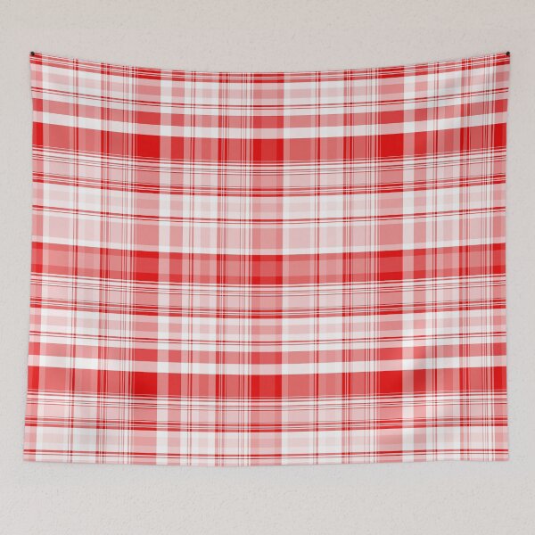Item preview, Red and White Candy Cane Plaid Seamless Repeat designed and sold by Sharon Schwalbe.
