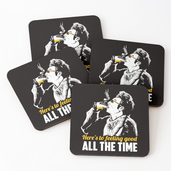 Item preview, Cosmo Kramer Heres To Feeling Good All The Time designed and sold by Gj0700.