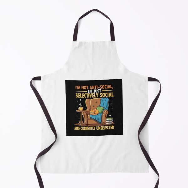 Item preview, I am not anti social designed and sold by Mushirmohi.
