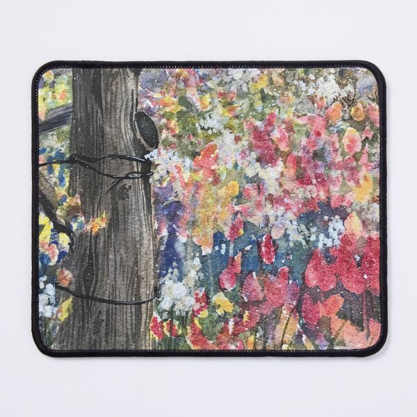 Item preview, Weathered Fencepost and Wildflowers in Montana designed and sold by Duncan Bullock.