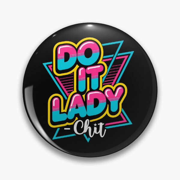 Artikelvorschau, Do it Lady!, 80er Retro-Stil, lustiger Chit-Fan, Comedy, lustige Sprüche entworfen und verkauft von AW2 Designs.