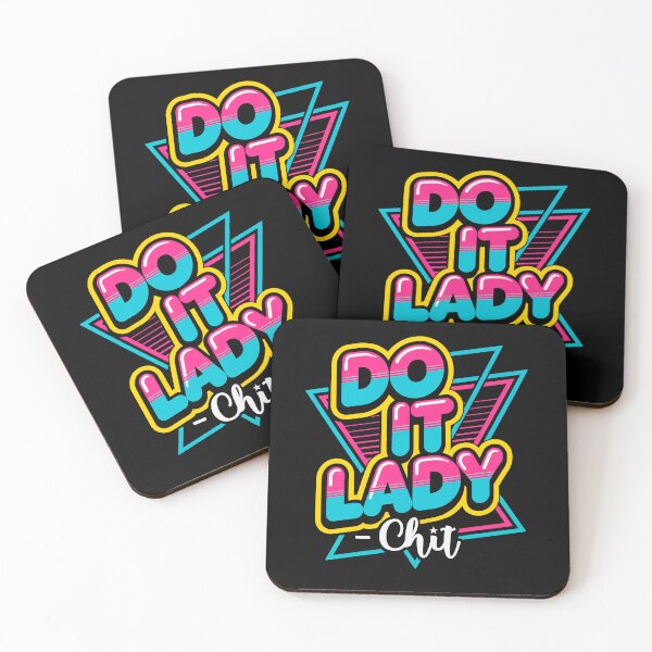 Item preview, Do it Lady !, 80s retro styled, funny Chit fan, comedy, funny sayings designed and sold by mwebba2005.
