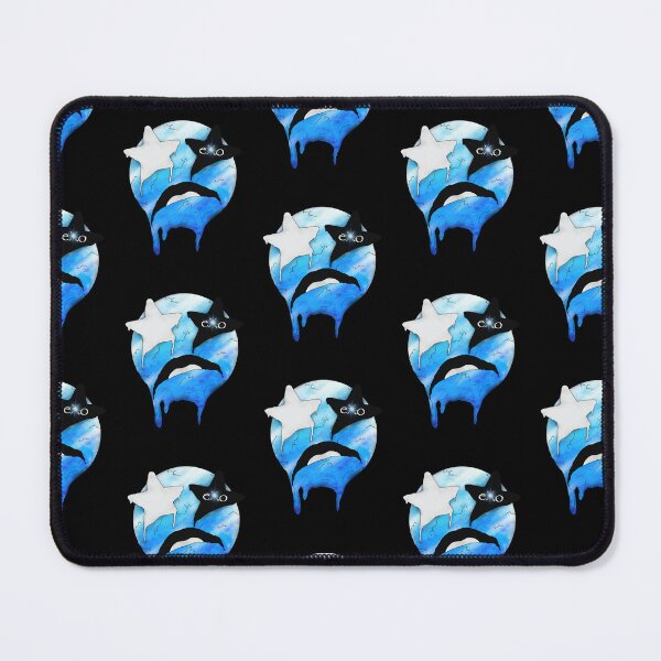 Item preview, Melting Ice Emoji Face Pattern - Chill Out Star-e - Blue Frozen Starry Eyed Emoji designed and sold by eXo-Designs.