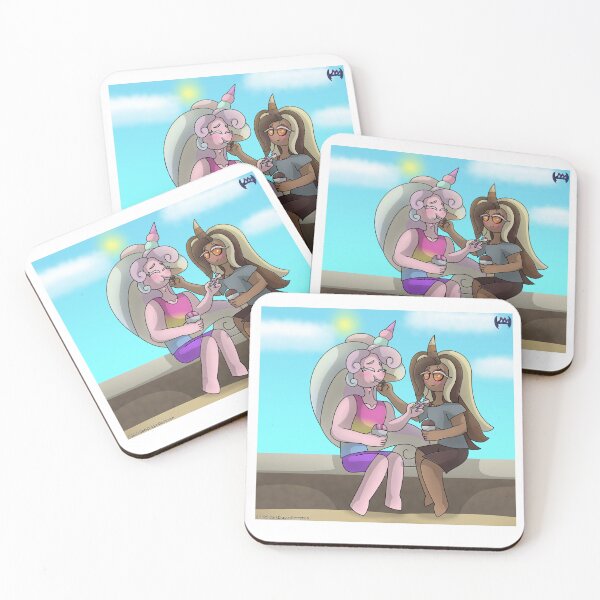Item preview, UniCouple Summertime (Cookie Run) designed and sold by DarkDragonDeception - Claudia.