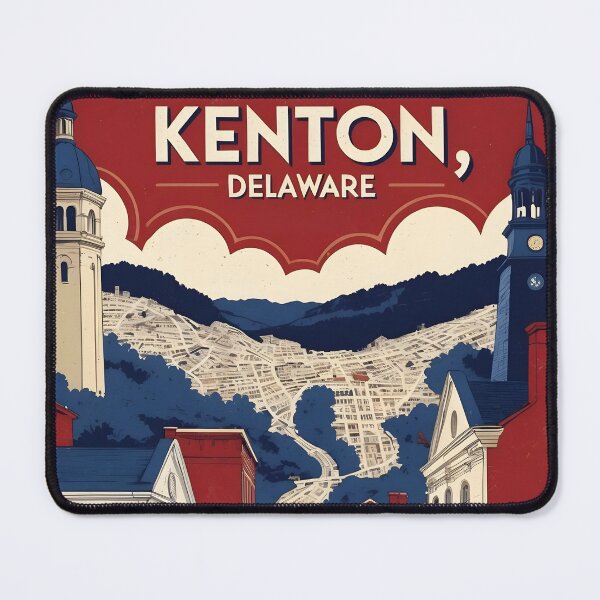 Item preview, Kenton Delaware USA Vintage Travel Tourism designed and sold by TravelersGems.
