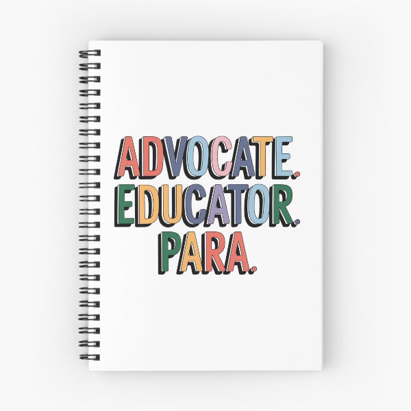 Item preview, Advocate. Educator. Para. | Empowering Paraprofessional designed and sold by CuteDesignables.