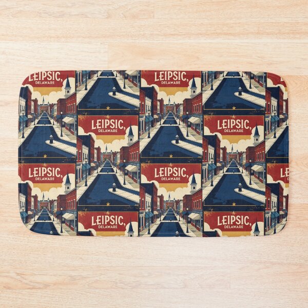 Item preview, Leipsic Delaware USA Vintage Travel Tourism designed and sold by TravelersGems.