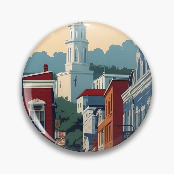 Item preview, Laurel Delaware USA Vintage Travel Tourism designed and sold by TravelersGems.