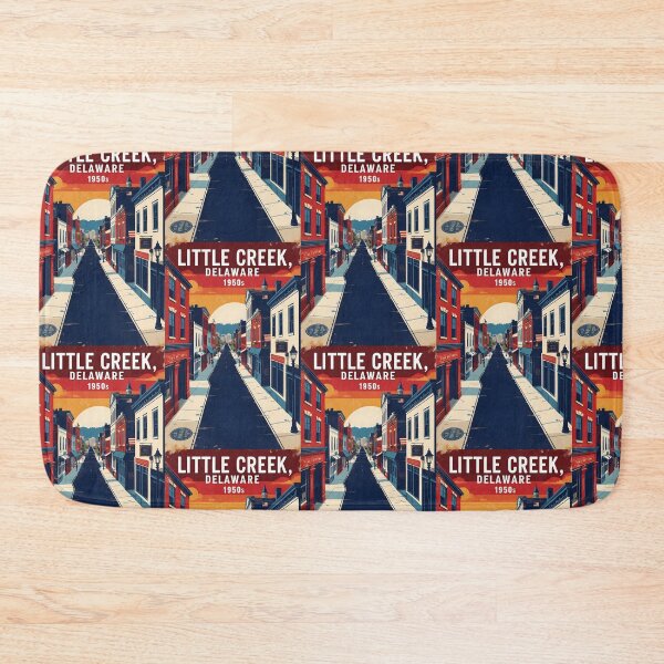 Item preview, Little Creek Delaware USA Vintage Travel Tourism designed and sold by TravelersGems.