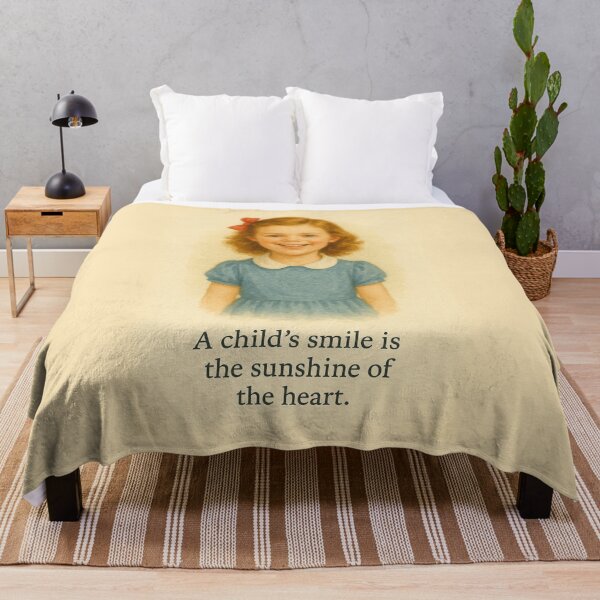 Item preview, Happy Child Smiling with Joy designed and sold by Rue Market.