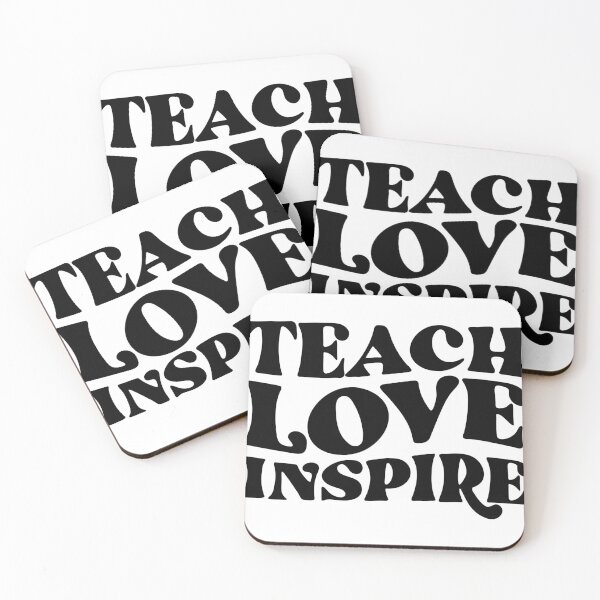 Artikelvorschau, Lehre Liebe Inspiriere Sticker entworfen und verkauft von InfiniteSticker.