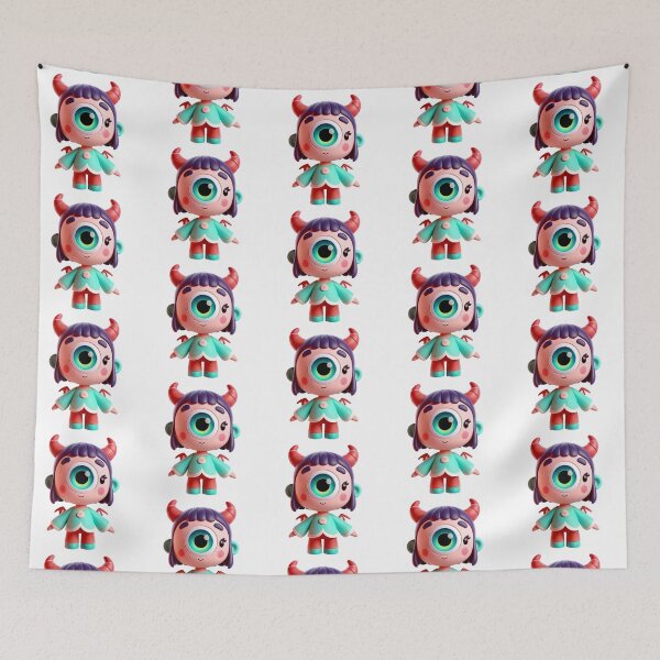 Item preview, Adorable Cyclops Girl designed and sold by Sillytoe.