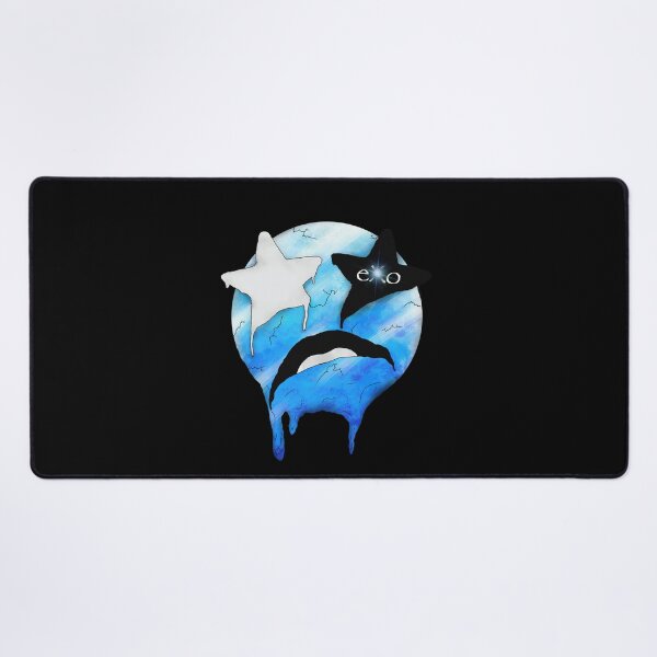 Item preview, Melting Ice Emoji Face (Large) - Chill Out Star-e - Blue Frozen Starry Eyed Emoji designed and sold by eXo-Designs.