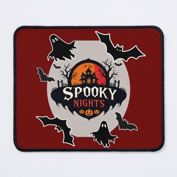 Item preview, Spooky Nights – Haunted House Halloween Design designed and sold by digitaldemart.