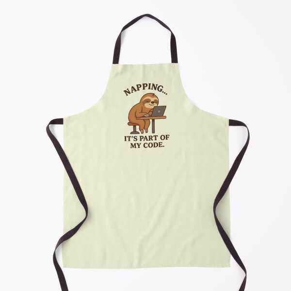 Item preview, Napping It’s Part of My Code – Funny Sloth Programmer Design designed and sold by konthai.familyart.