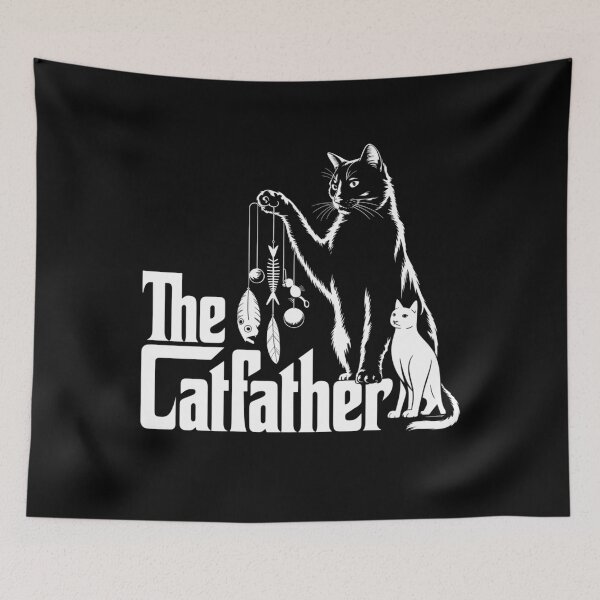 Item preview, Cat Dad Life The Catfather Fathers Day designed and sold by Sunset4Bones.