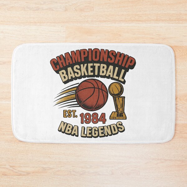 Item preview, Championship Basketball - NBA Legends Vintage Trophy Design designed and sold by CreativeGorillas.