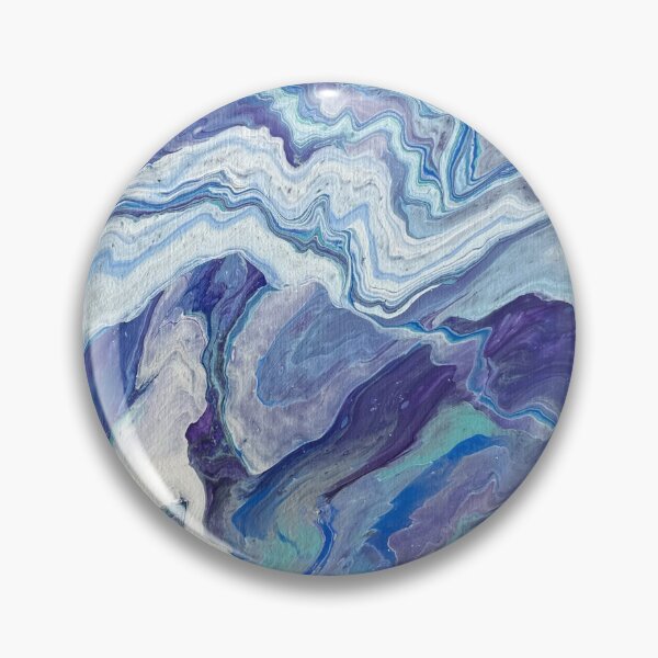 Item preview, Purple and Blue Streams horizontal designed and sold by Zinnigarcreates.