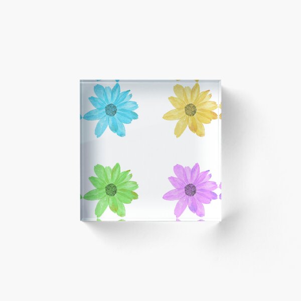 Item preview, Watercolor Flower Sticker Pack designed and sold by InfiniteSticker.