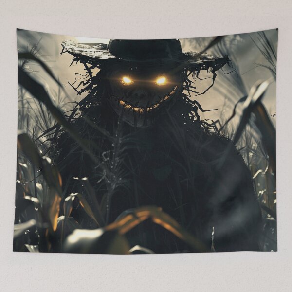Item preview, Watcher of the Corn – Night Harvest Horror designed and sold by ArgentoArt.